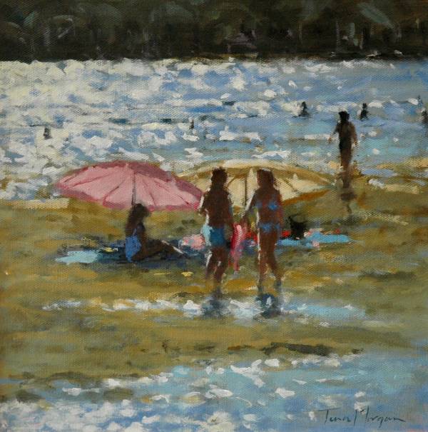 - Oil on Canvas, Painting by Tina Morgan, measuring 29 x 29 cm (H x W) framed at 50 x 50 cm £950